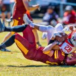 Halftime show performance at the Super Bowl